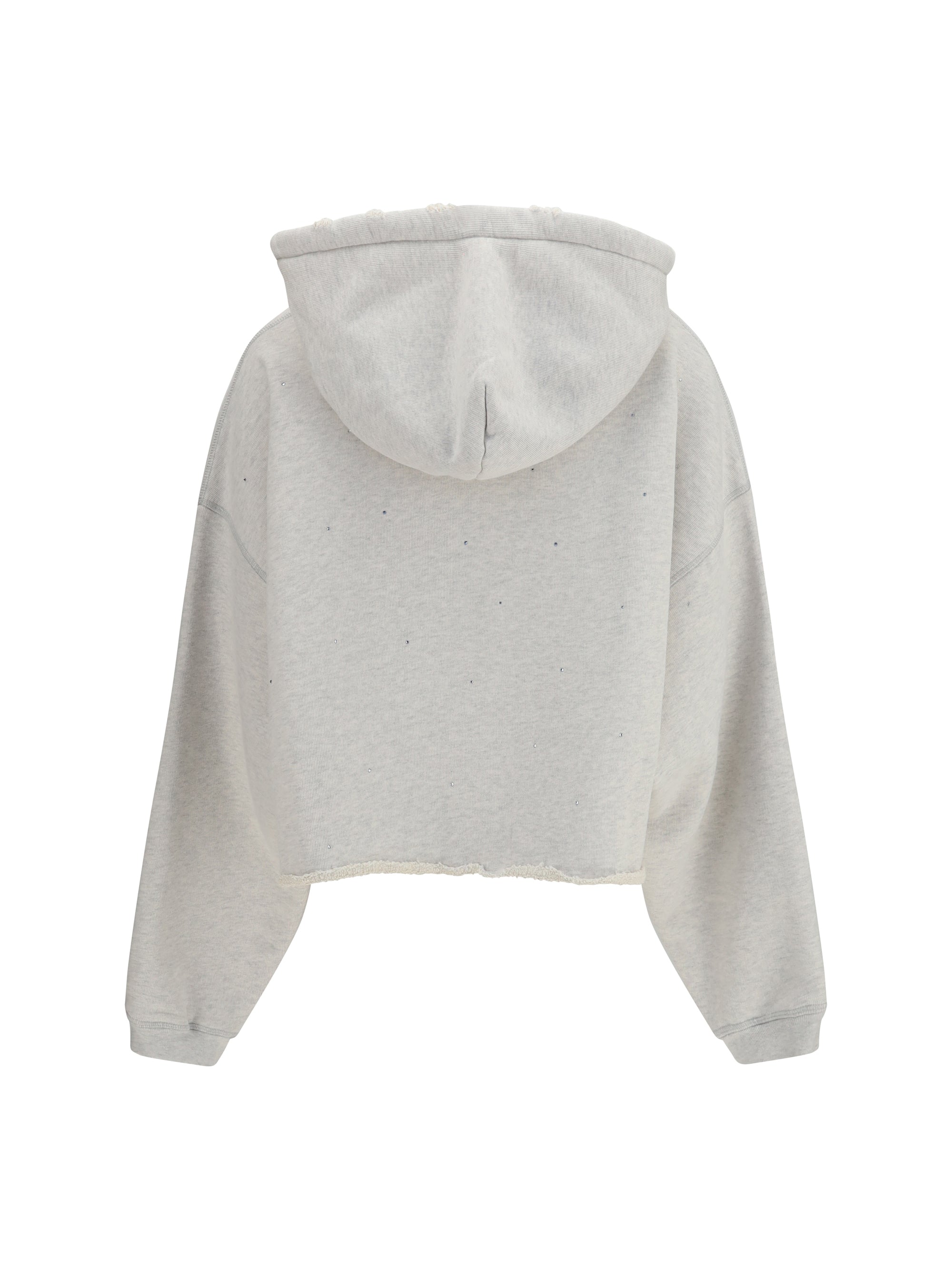 star cropped hoodie