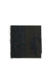 soufflé cashmere scarf with baroque motif