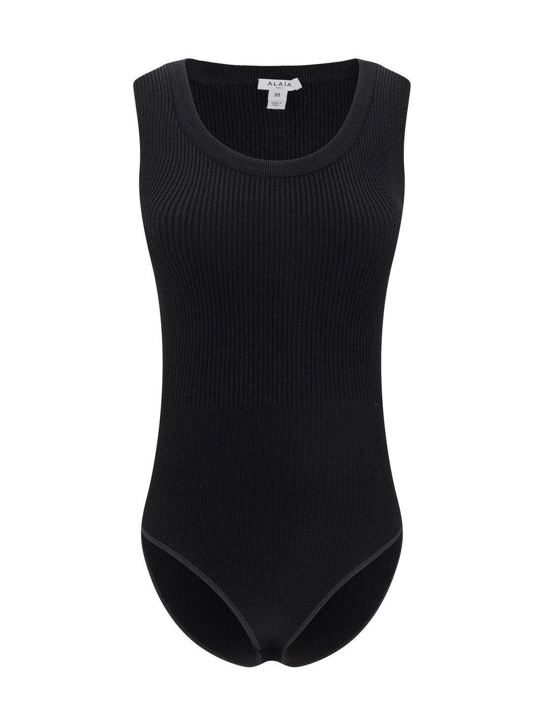 ALAIA 36 ribbed design bodysuit