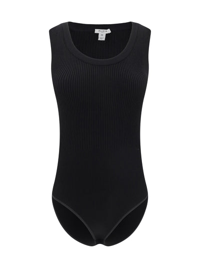 ribbed design bodysuit