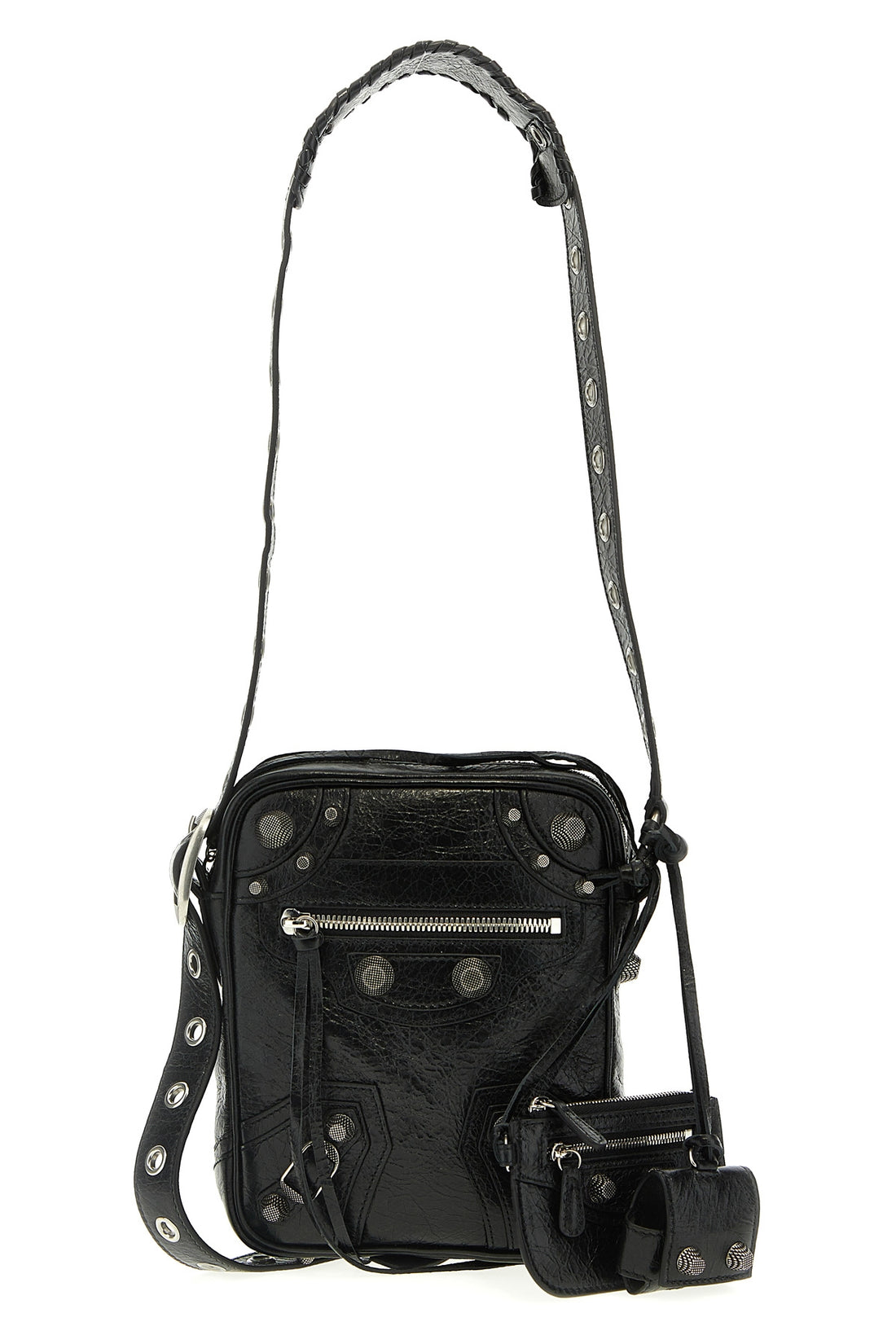 BALENCIAGA OS arena lambskin le cagole men shoulder strap
