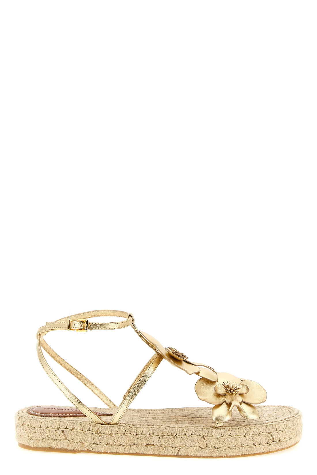ZIMMERMANN 40 laminated leather sandals