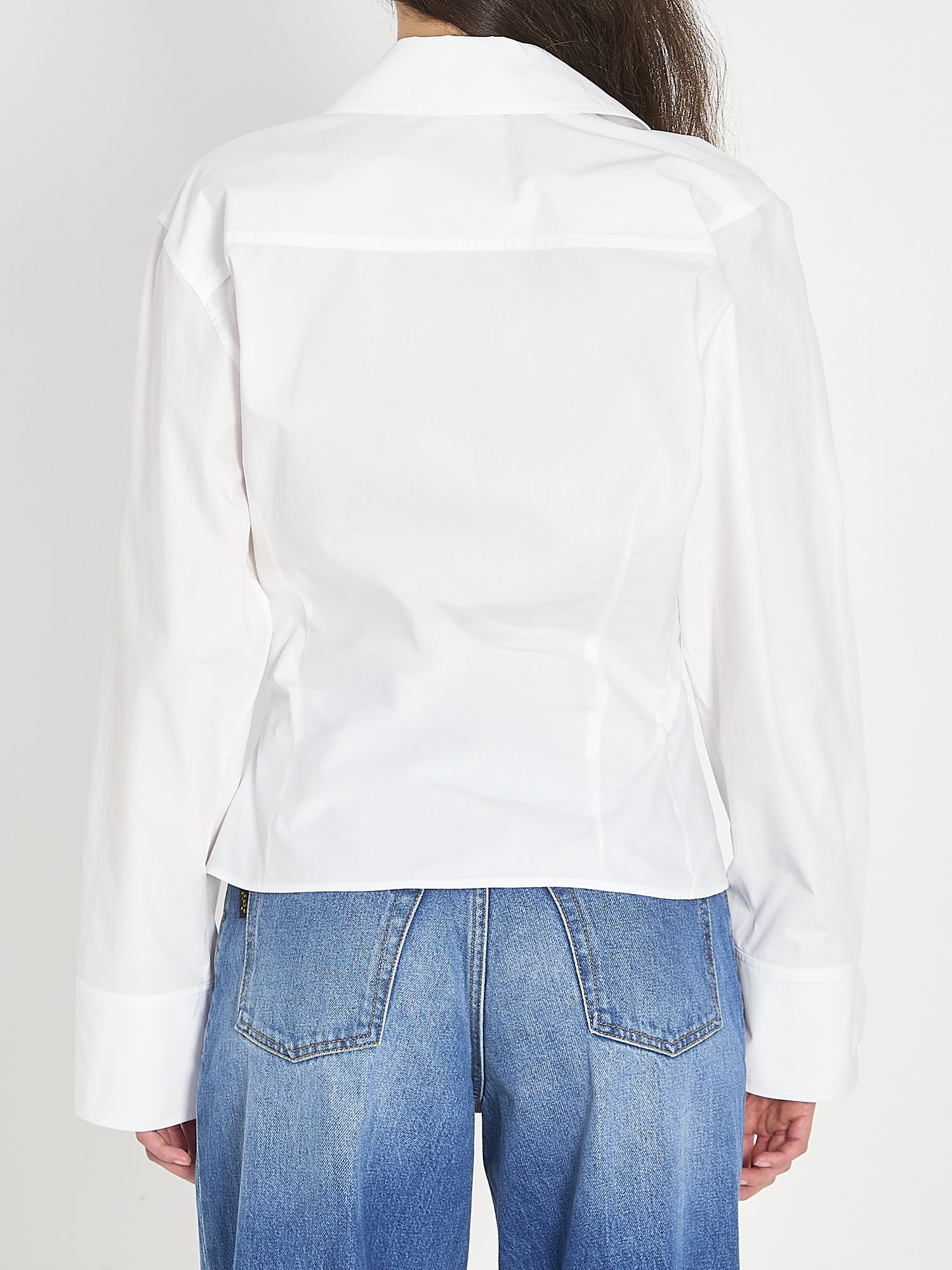 THE ATTICO 40 white shirt 