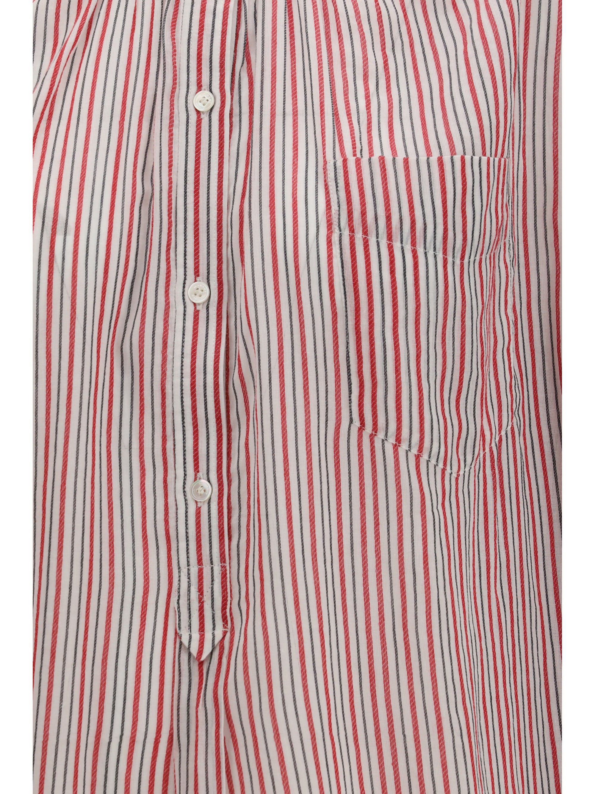 sapha striped cotton voile shirt