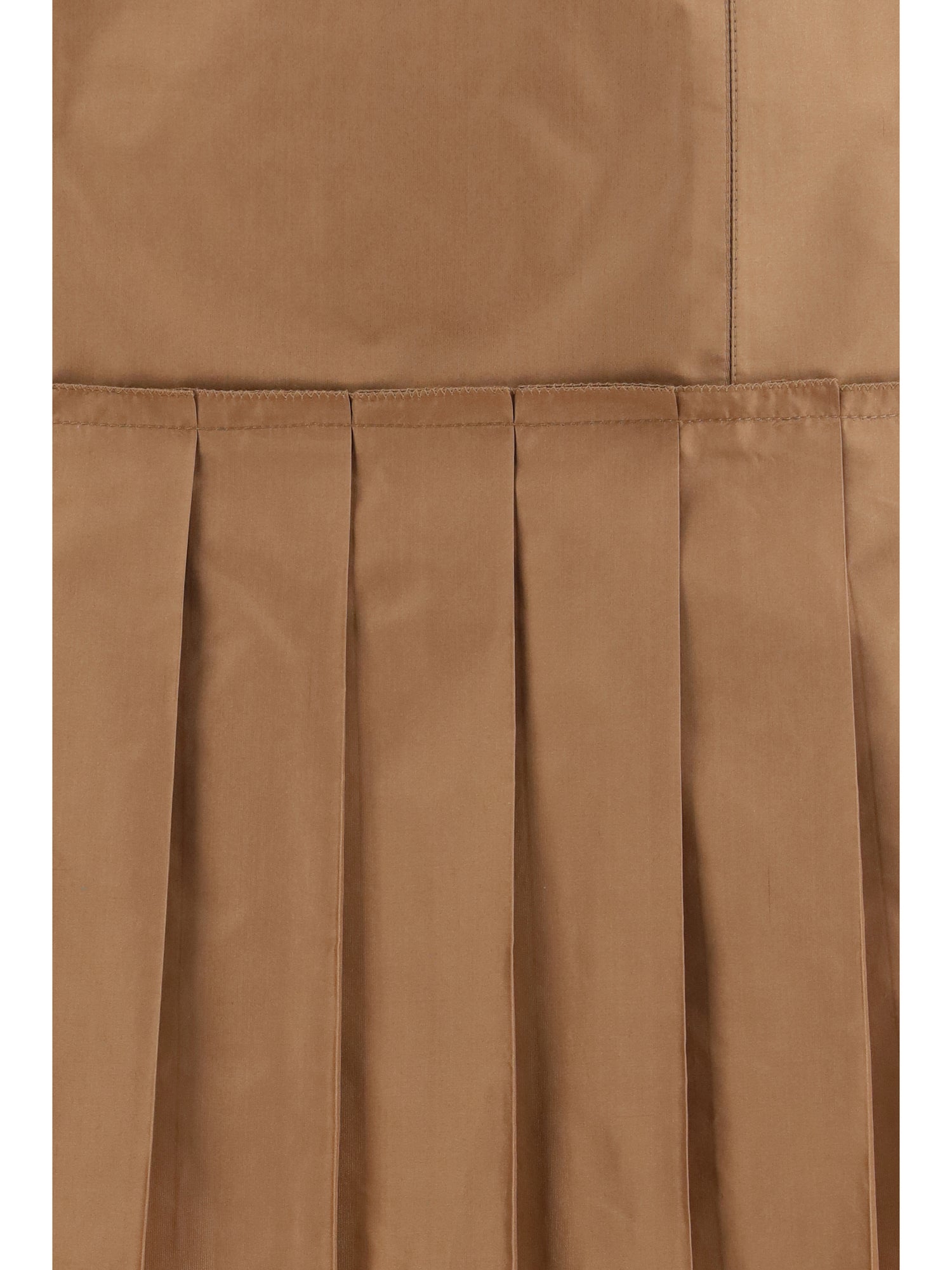 FENDI 42 silk taffetas skirt 