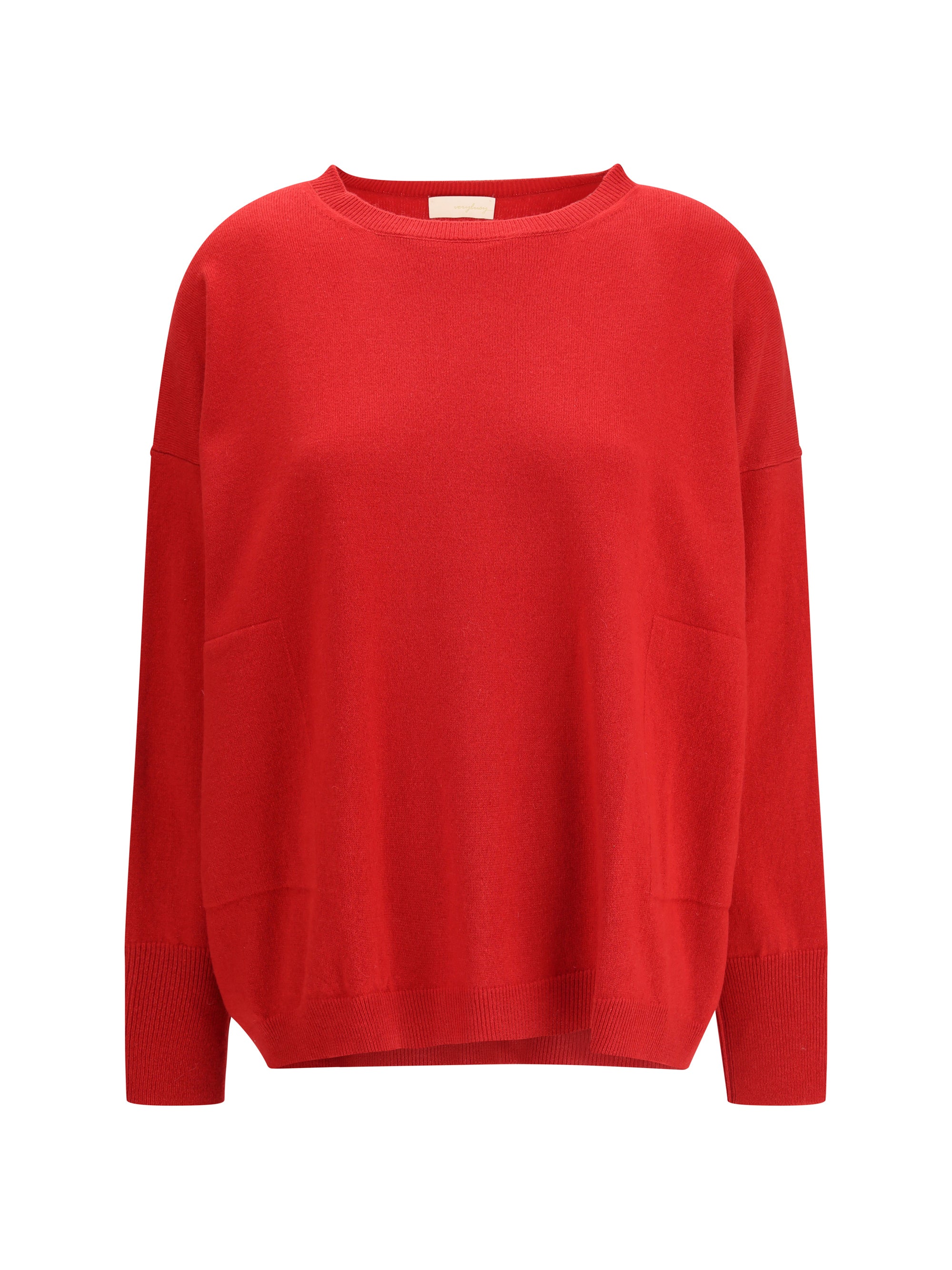 VERYBUSY M crewneck sweater in pure cashmere
