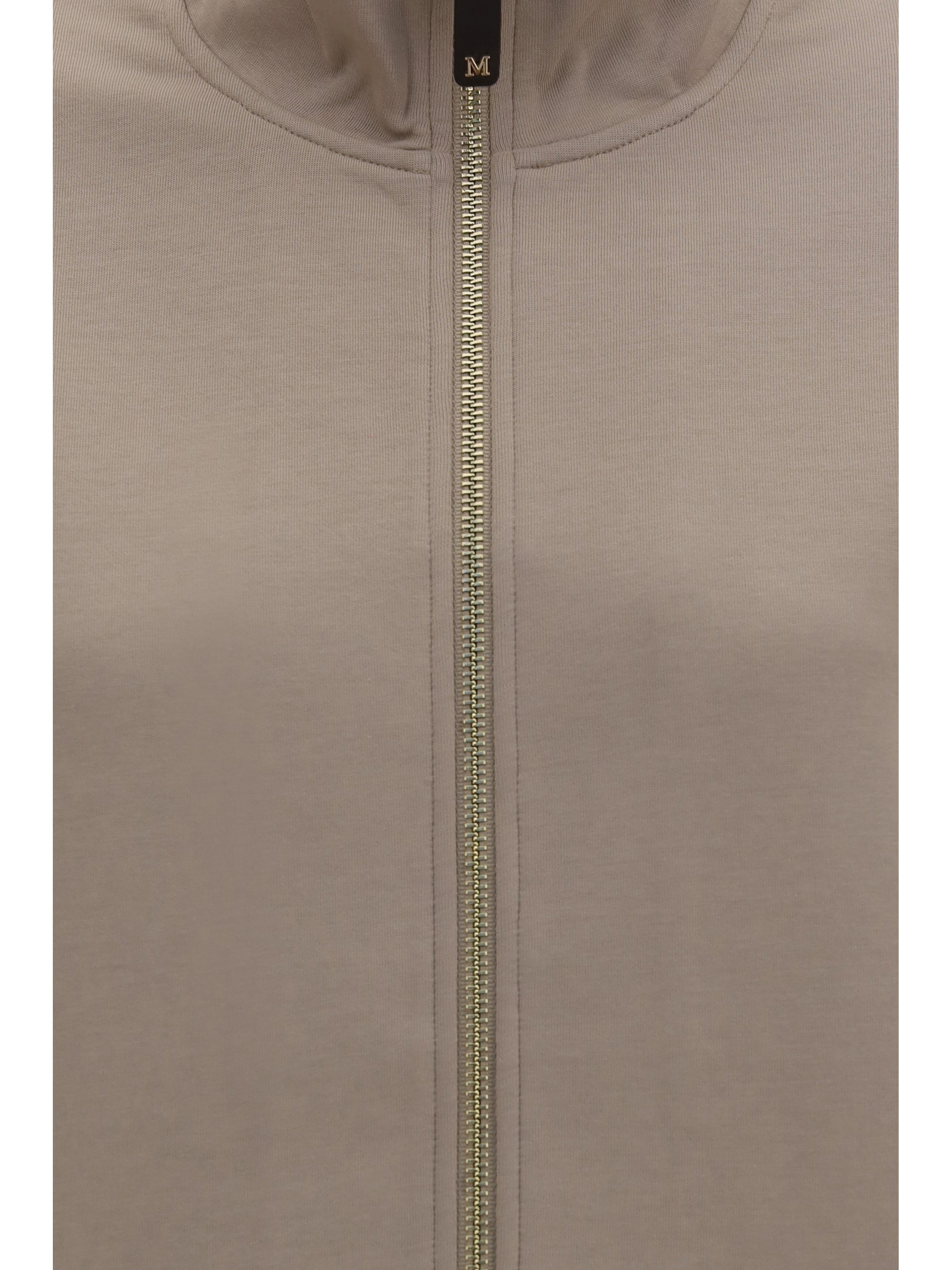 carezza cotton-blend sweatshirt