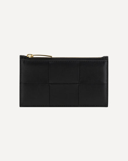Bottega Veneta Lambskin Leather Card Holder