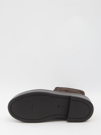 THE ROW 36 zipped boots 