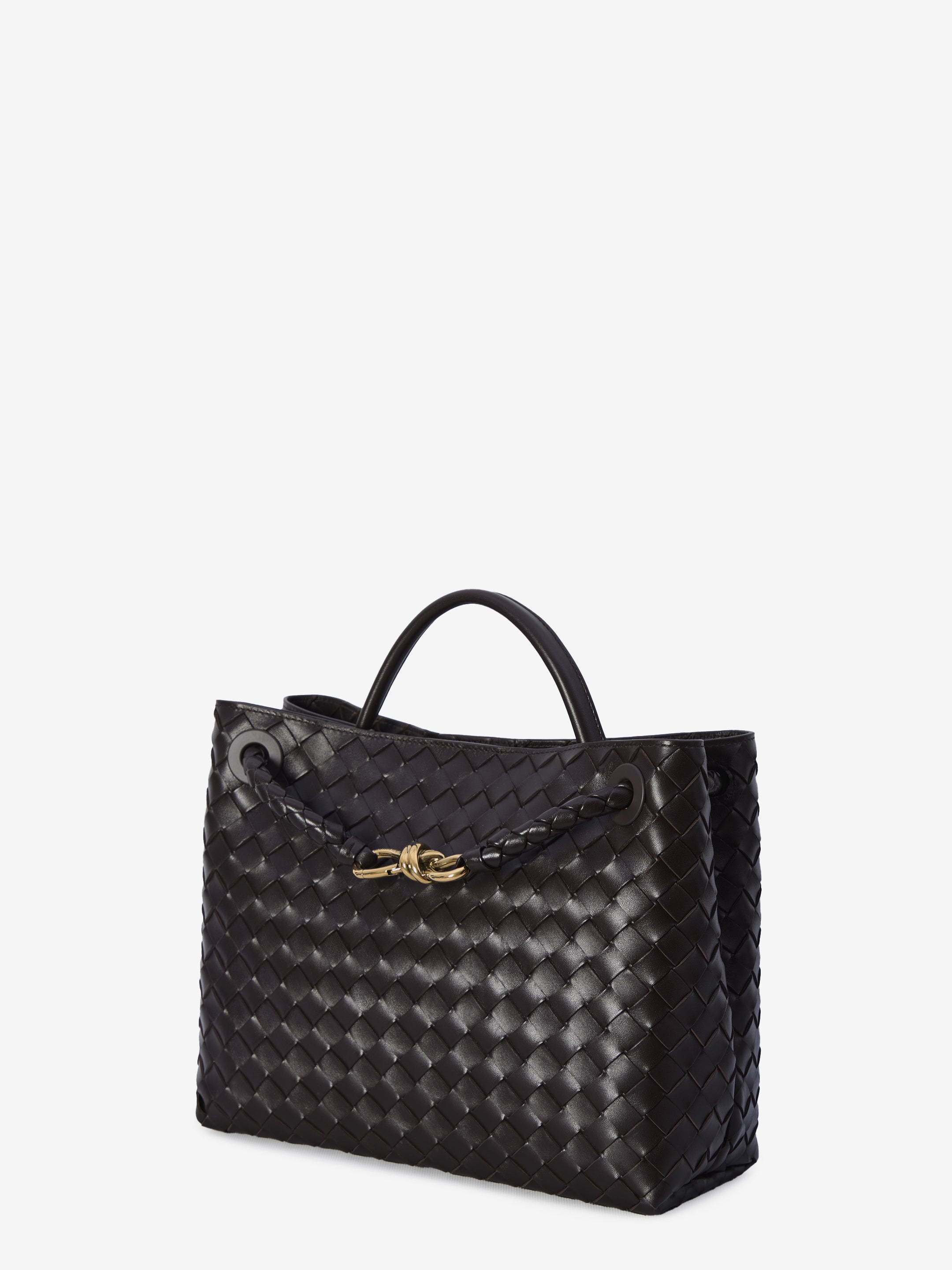 BOTTEGA VENETA OS andiamo medium brown bag