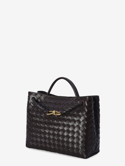 BOTTEGA VENETA OS andiamo medium brown bag