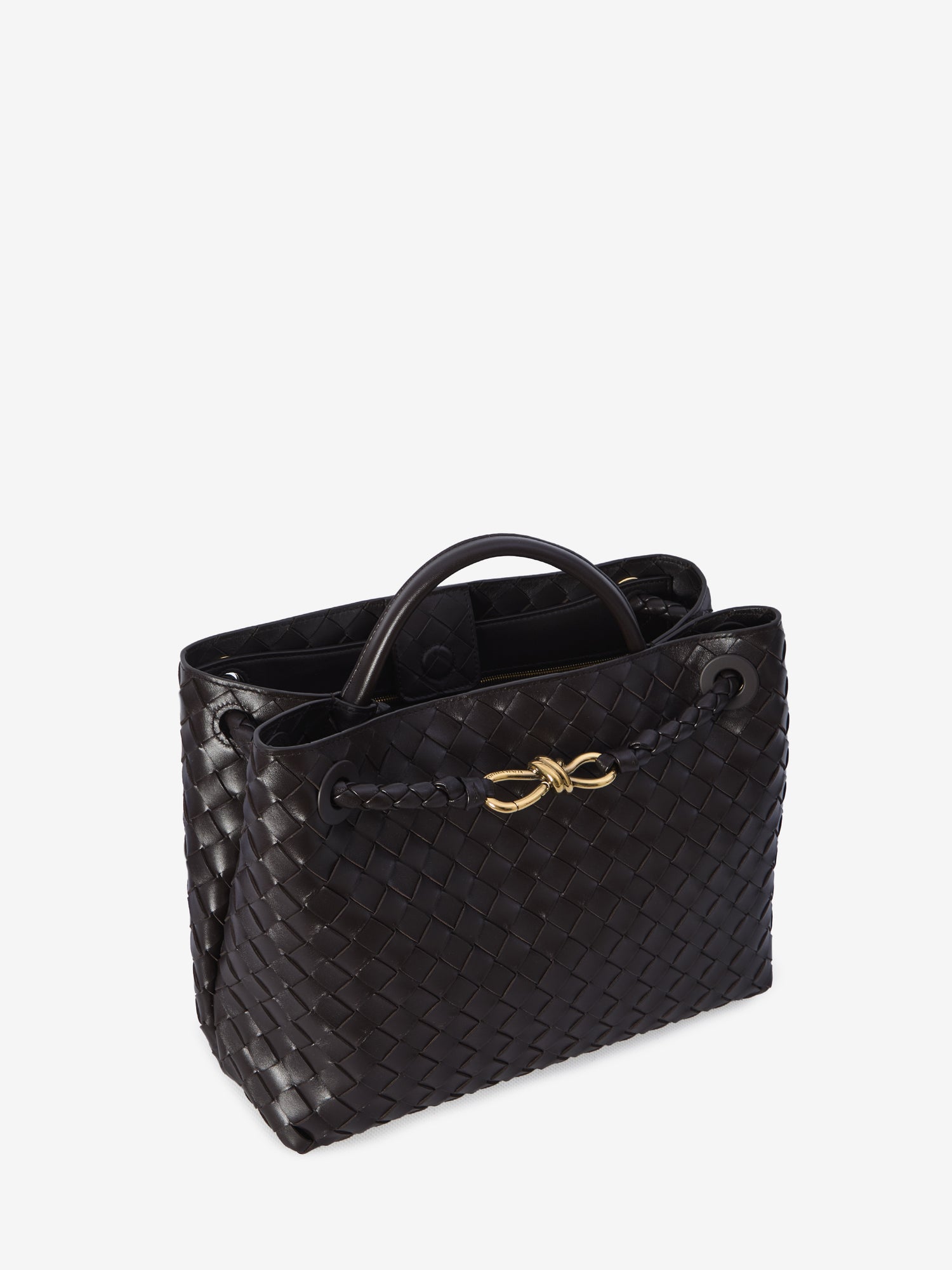 BOTTEGA VENETA OS andiamo medium brown bag