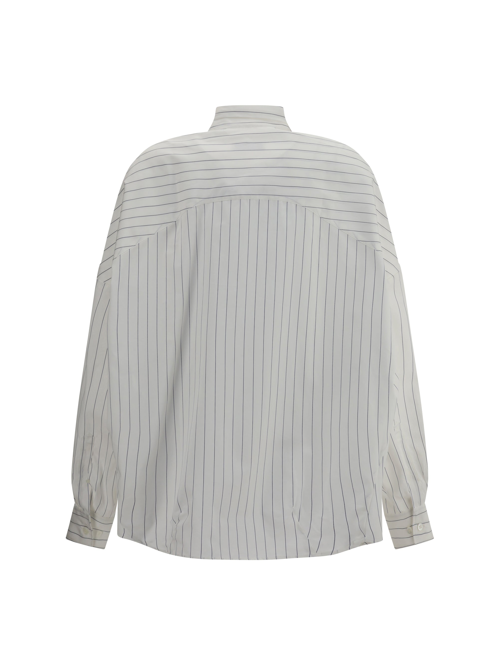 DRIES VAN NOTEN M oversized striped shirt