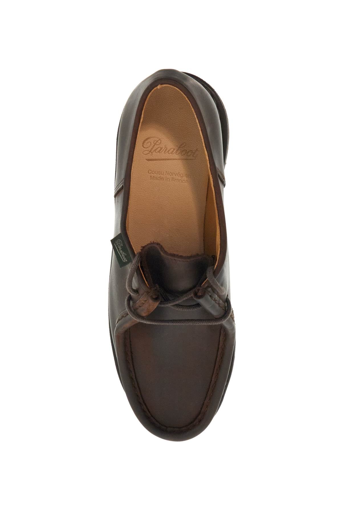 &quot;leather michael derby shoe