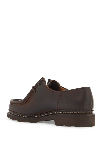 &quot;leather michael derby shoe