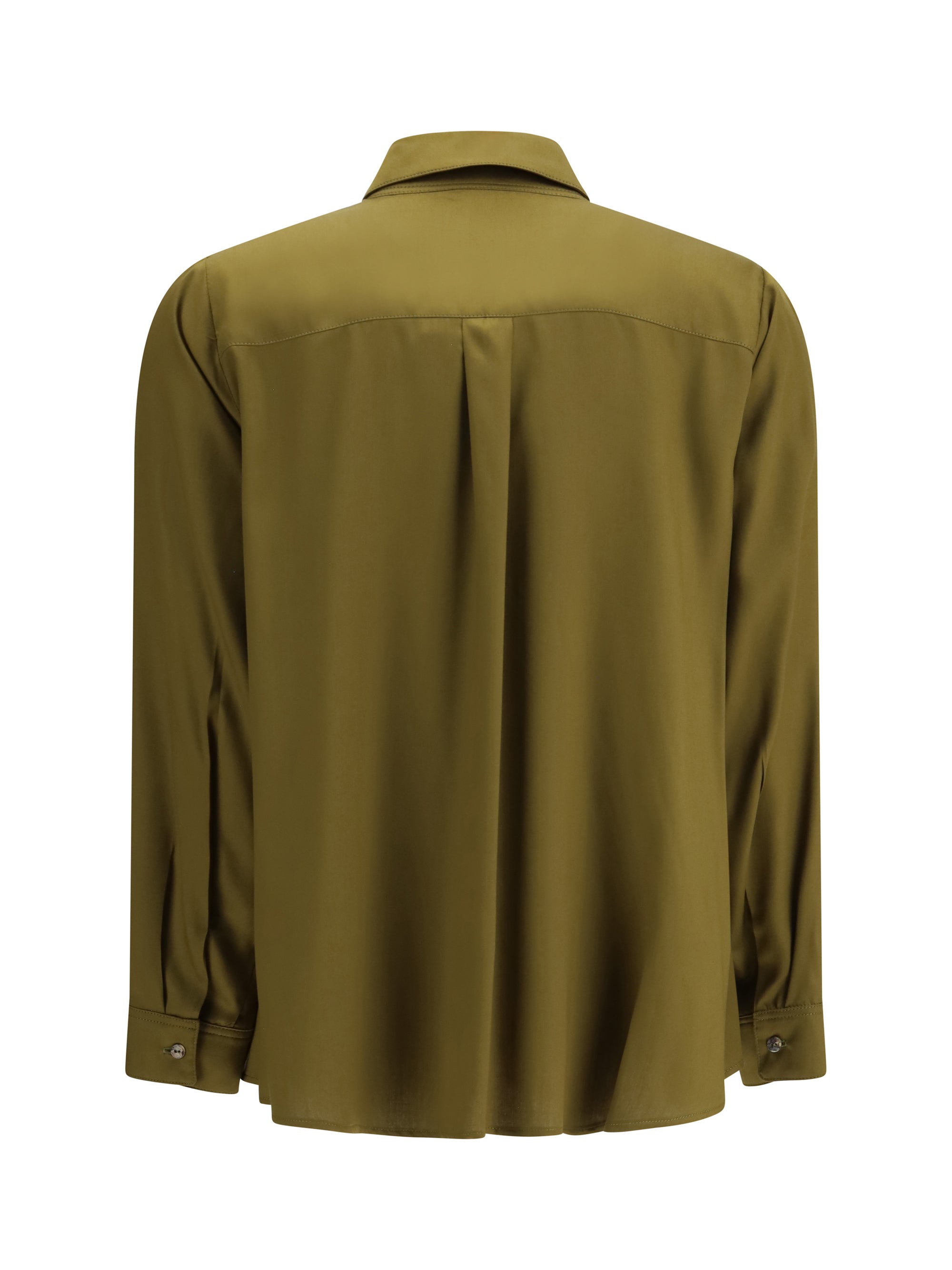 flared shirt in viscose