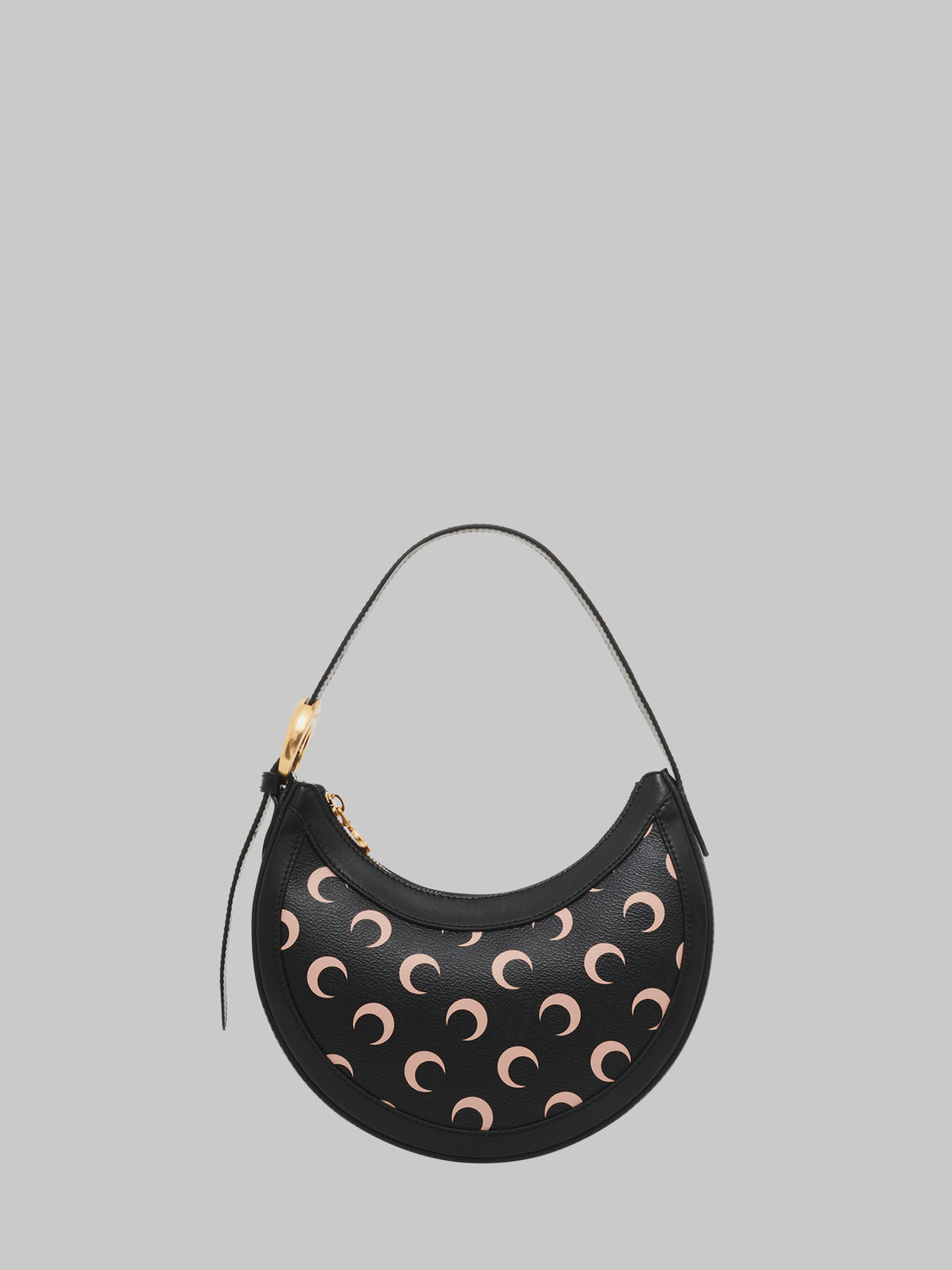 MARINE SERRE OS moon eclips mini canvas shoulder bag