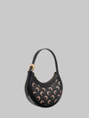moon eclips mini canvas shoulder bag
