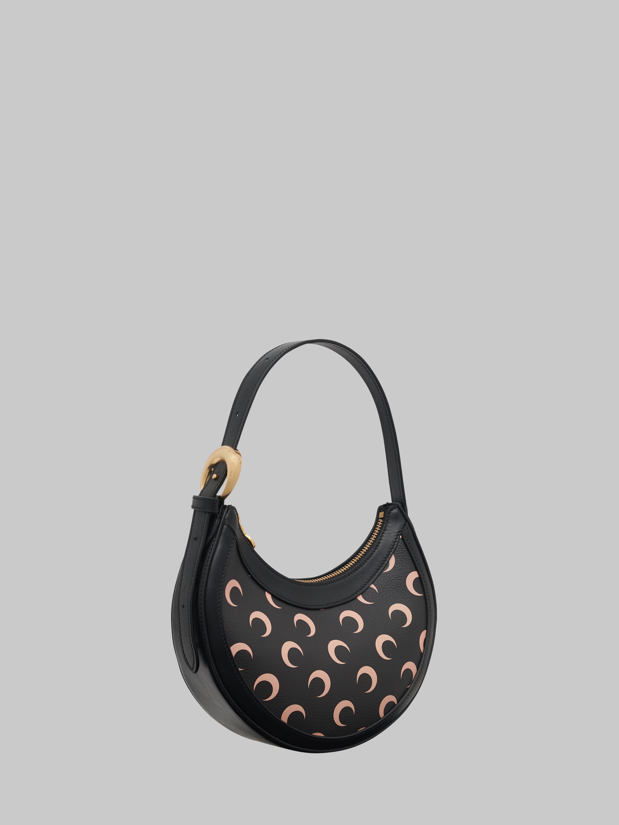moon eclips mini canvas shoulder bag