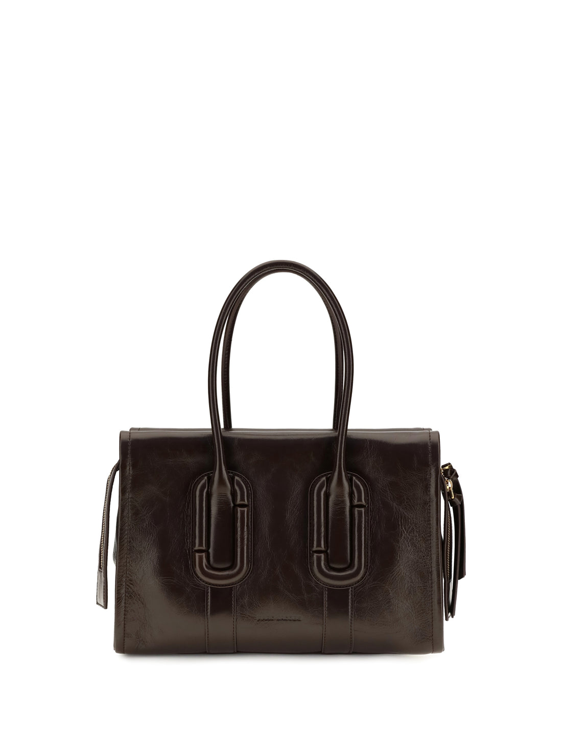 MARC JACOBS OS babe city tote leather handbag