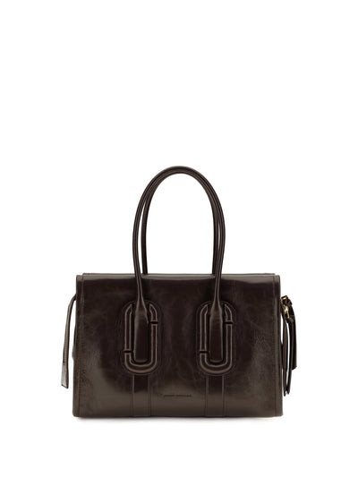 MARC JACOBS OS babe city tote leather handbag