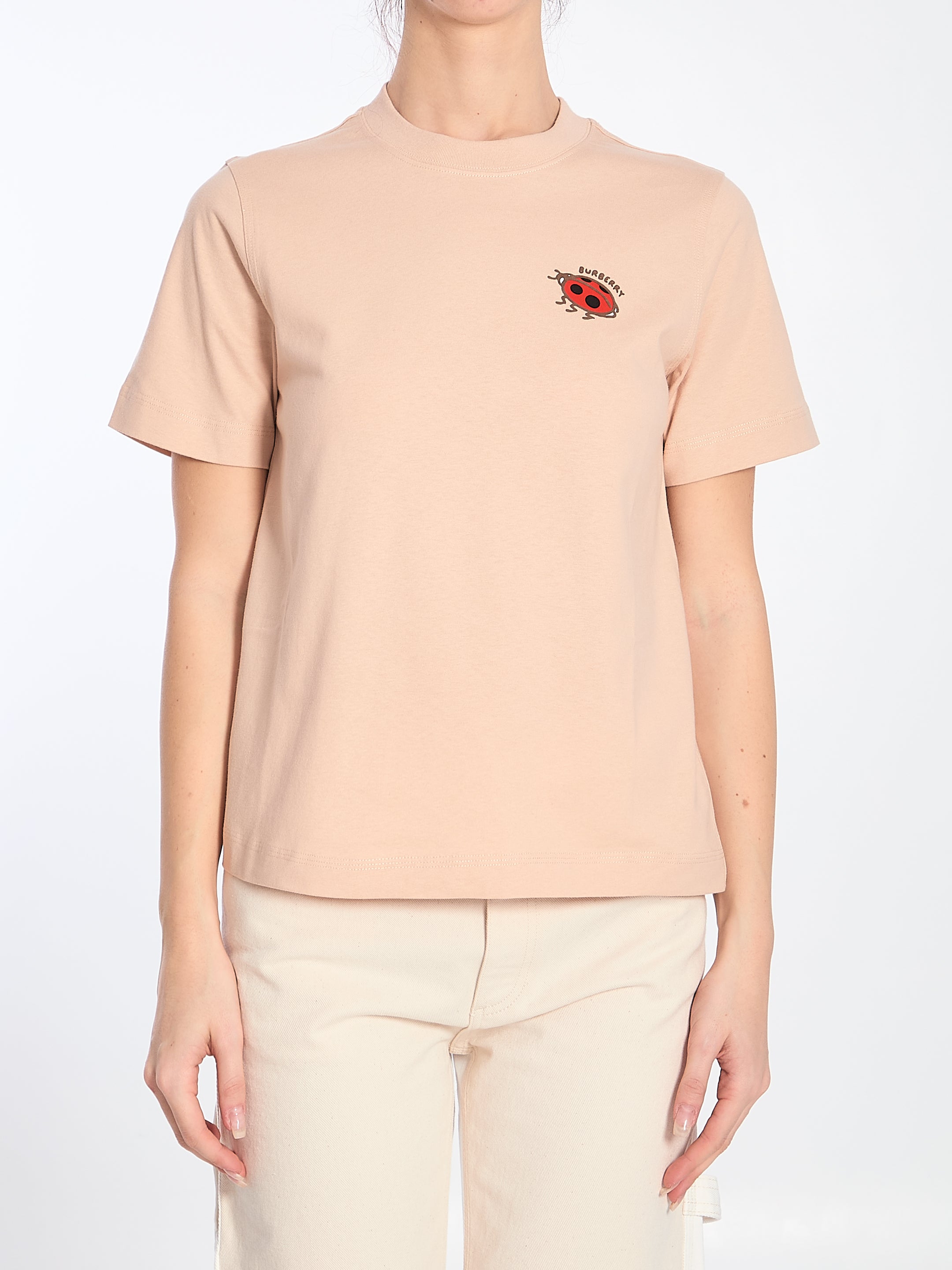 BURBERRY S ladybug logo t-shirt