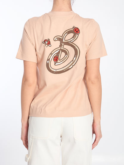 BURBERRY S ladybug logo t-shirt