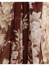 DOLCE & GABBANA 40 silk chiffon floral shirt