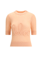 CHLOÉ S logo wool sweater