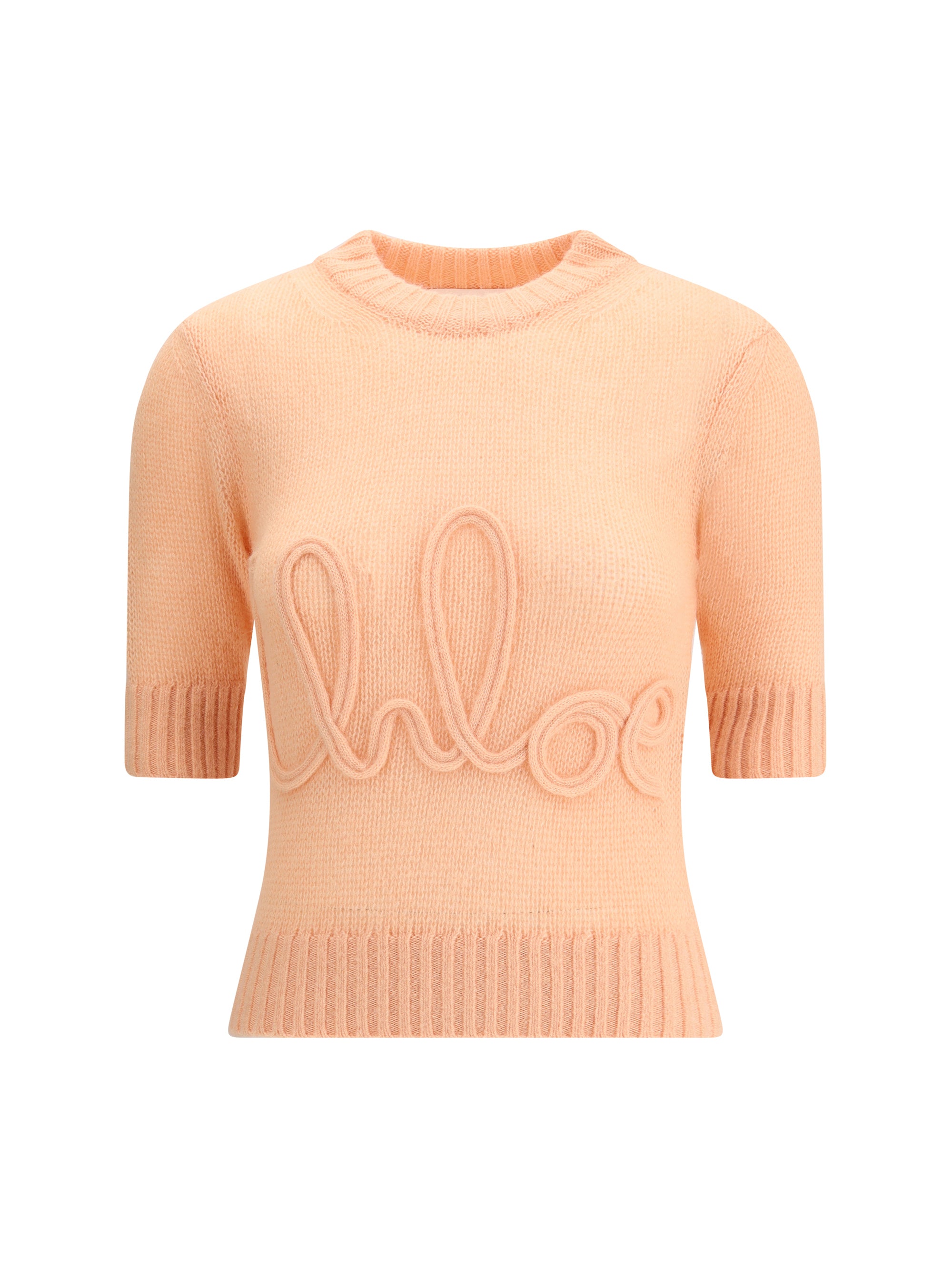 CHLOÉ S logo wool sweater