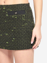 GUCCI 40 bouclé wool skirt