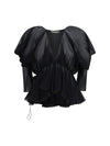 tylar draped v-neck top