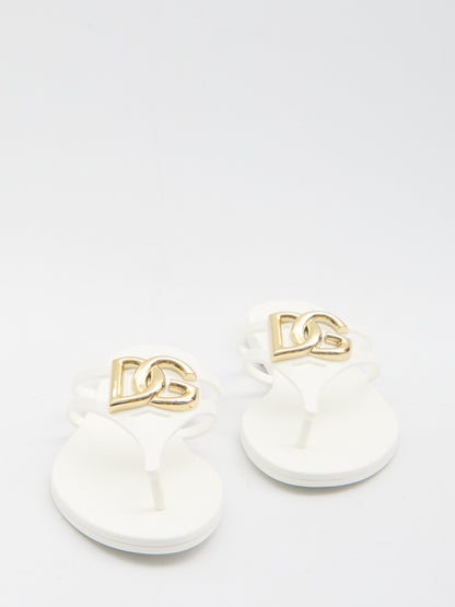 DOLCE&amp;GABBANA 36 dg thong sandals
