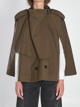 BURBERRY S juniper cotton cape 