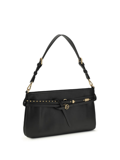 PINKO OS leather shoulder bag