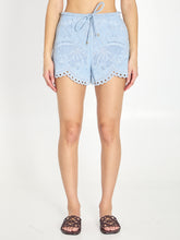 ZIMMERMANN 02 daylight denim shorts 