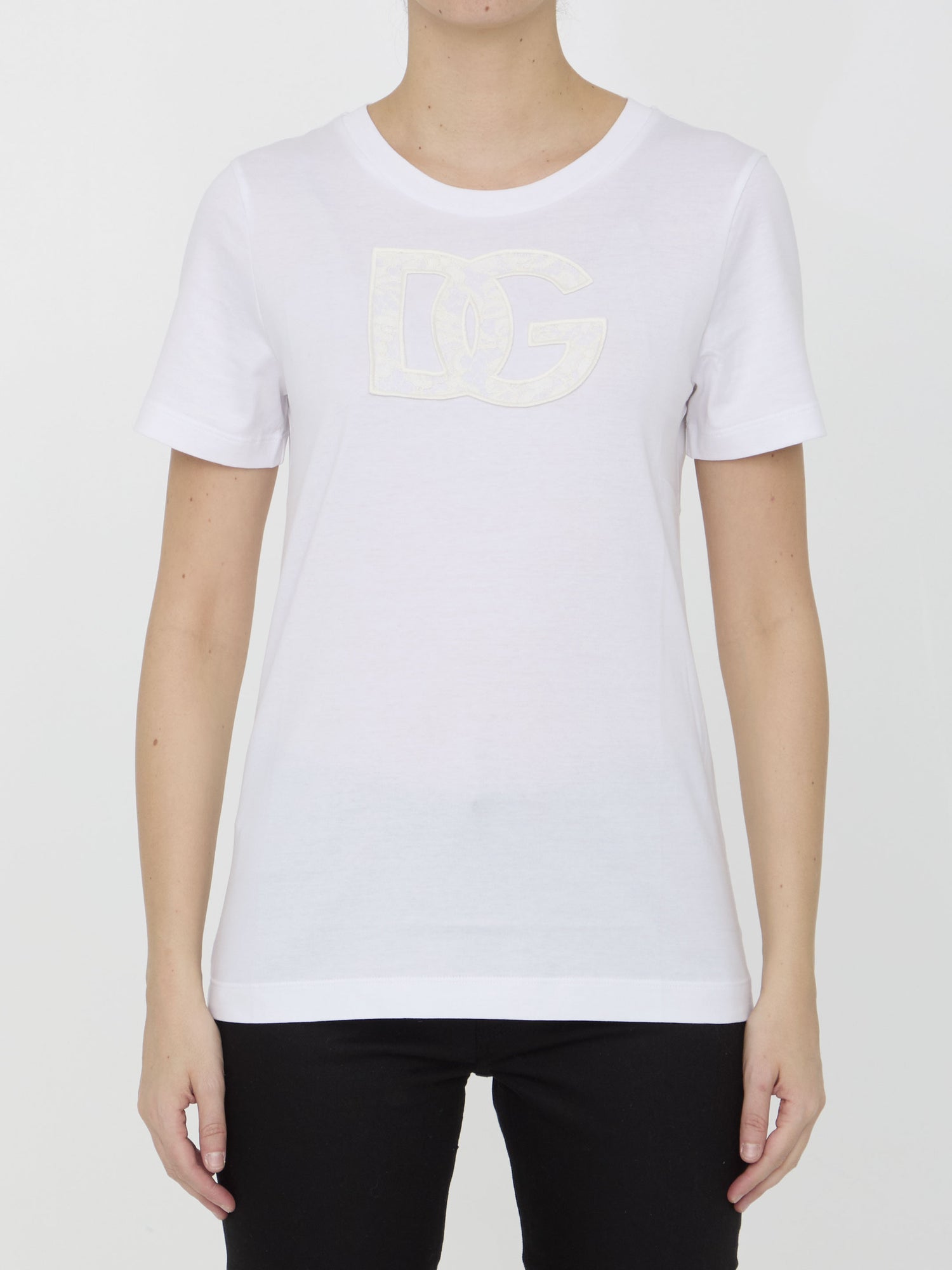 DOLCE&amp;GABBANA 40 t-shirt with dg logo