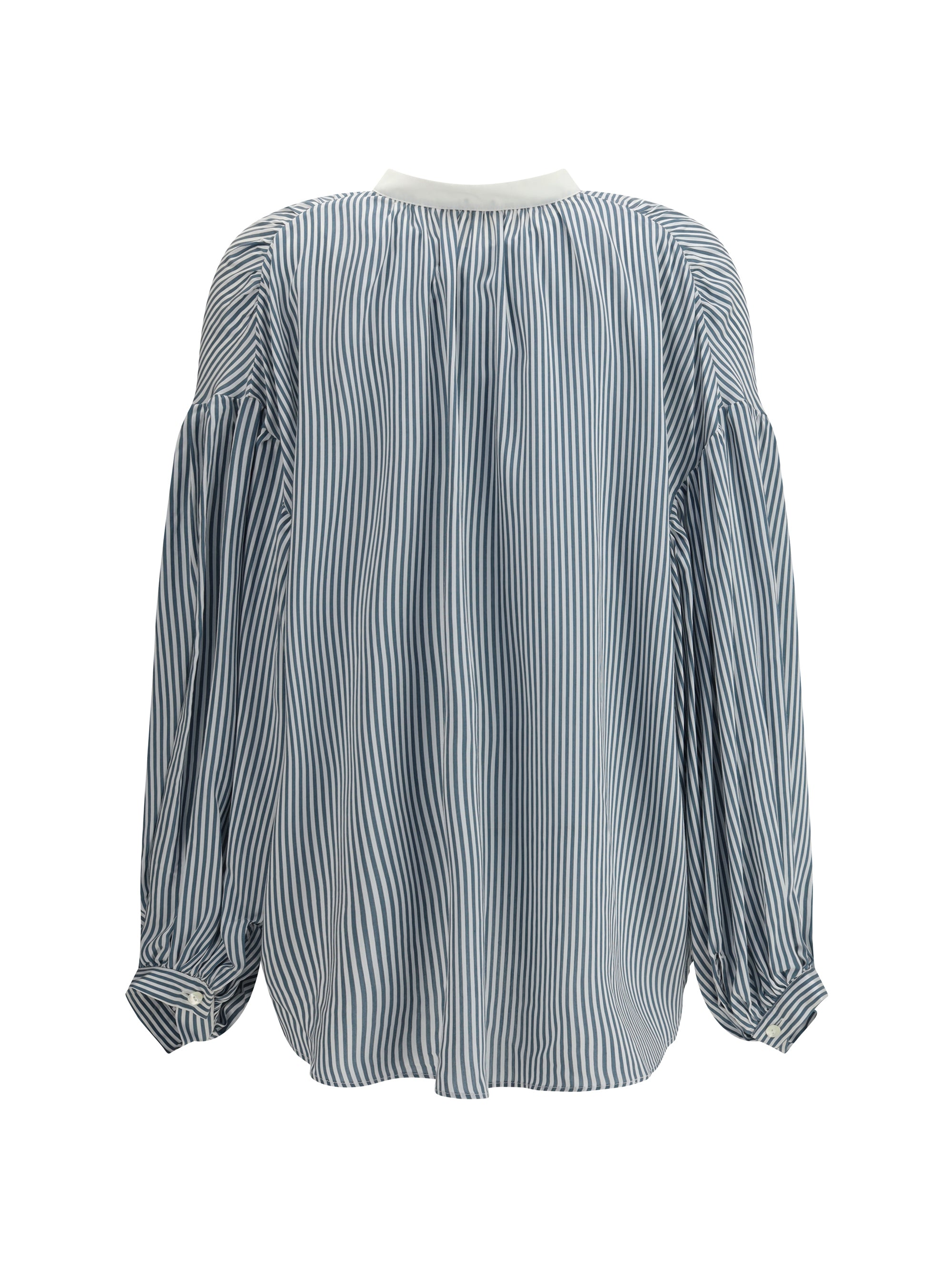 KRISTINA TI 42 striped shirt with wide sleeves