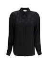 shirt with skull motif