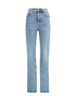 SAINT LAURENT 26 90s-inspired slim-fit jeans in denim