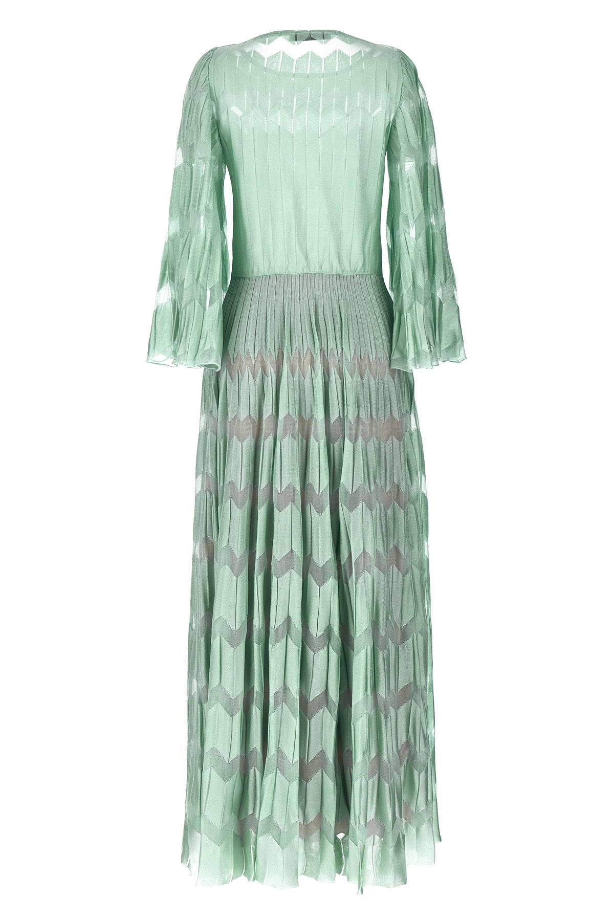 mariko mori long dress in viscose blend