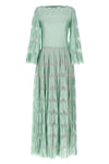 mariko mori long dress in viscose blend
