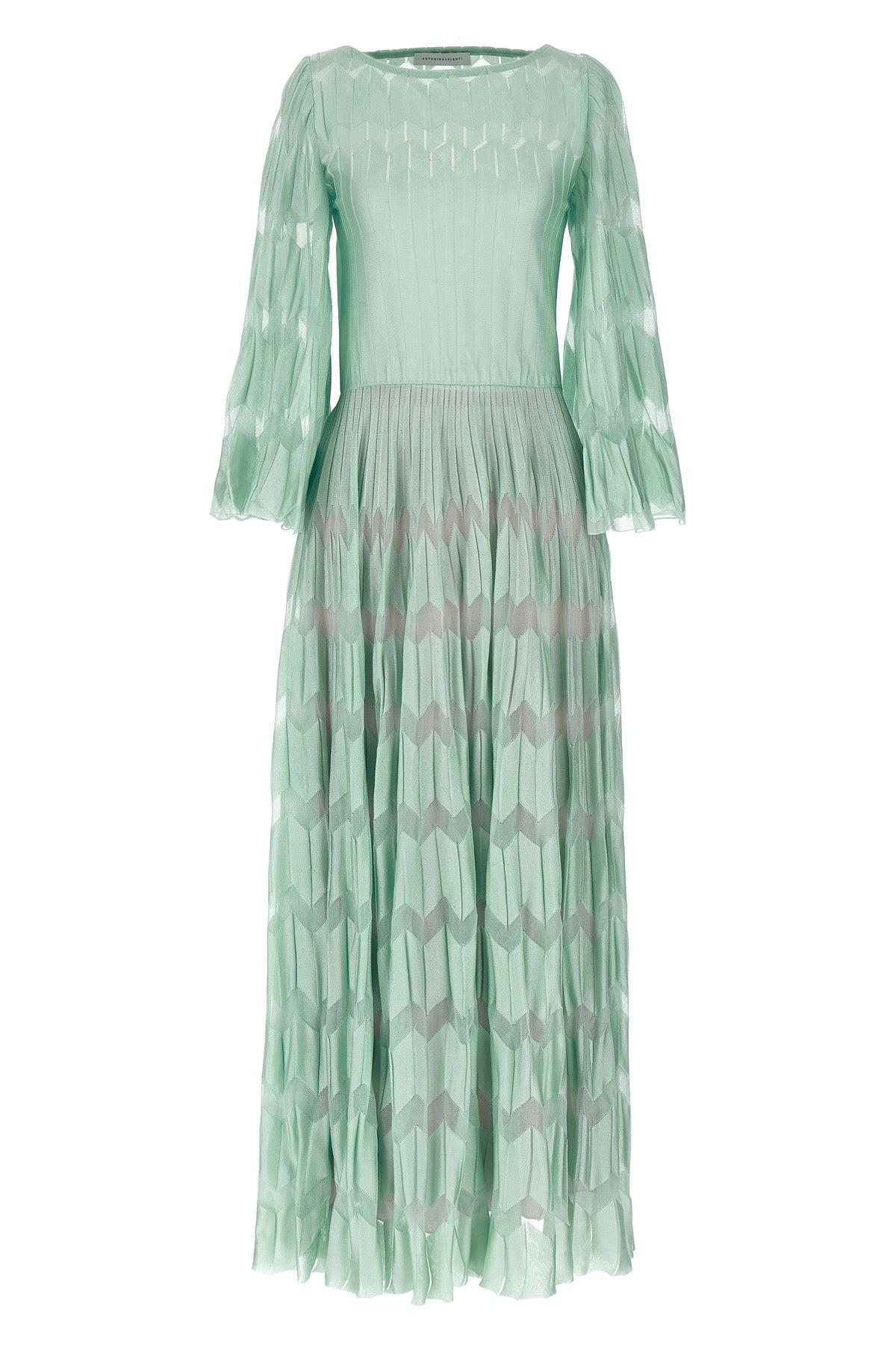 mariko mori long dress in viscose blend