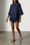 mahon cotton denim shorts