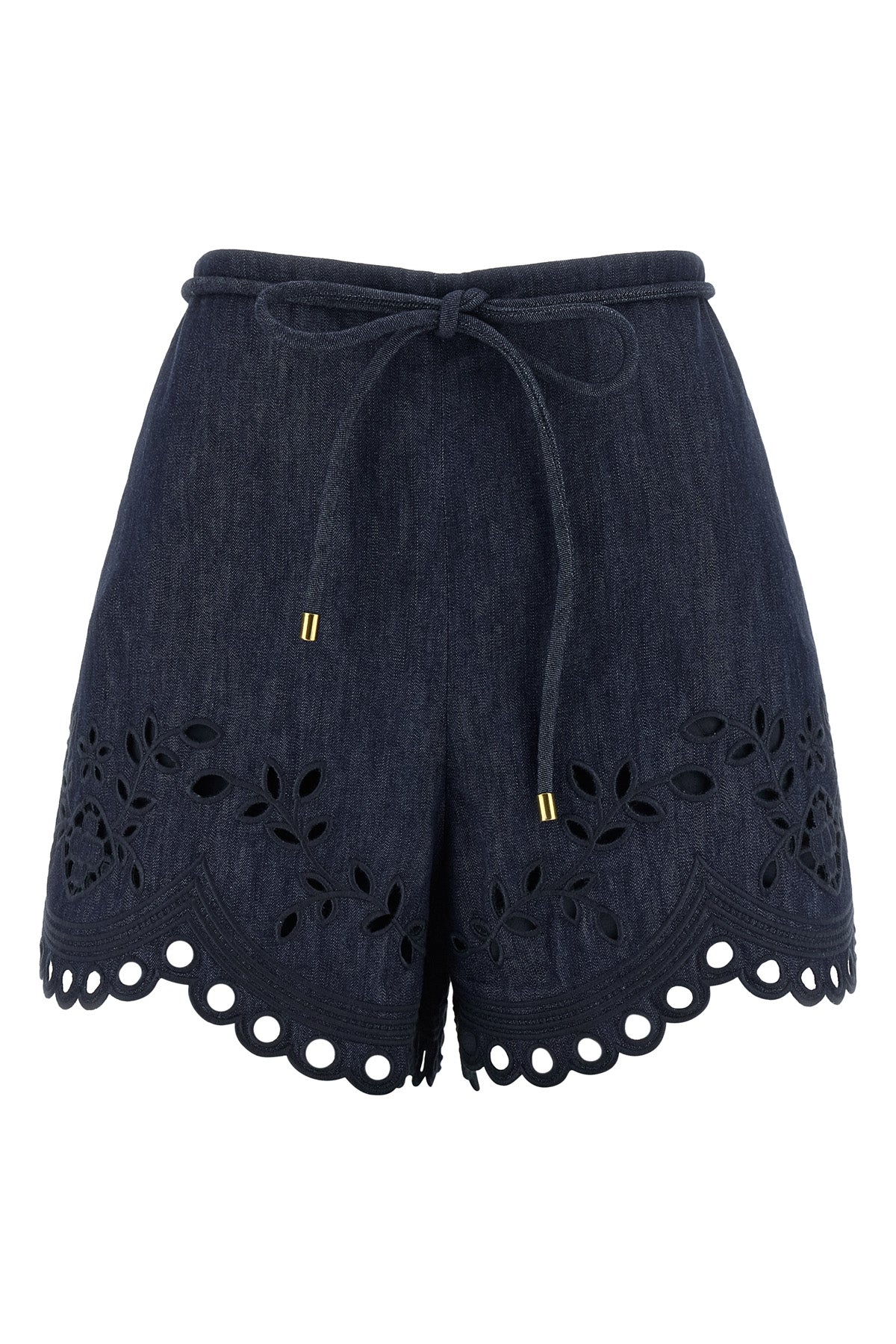 mahon cotton denim shorts