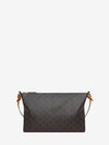duo bag in honey triomphe canvas