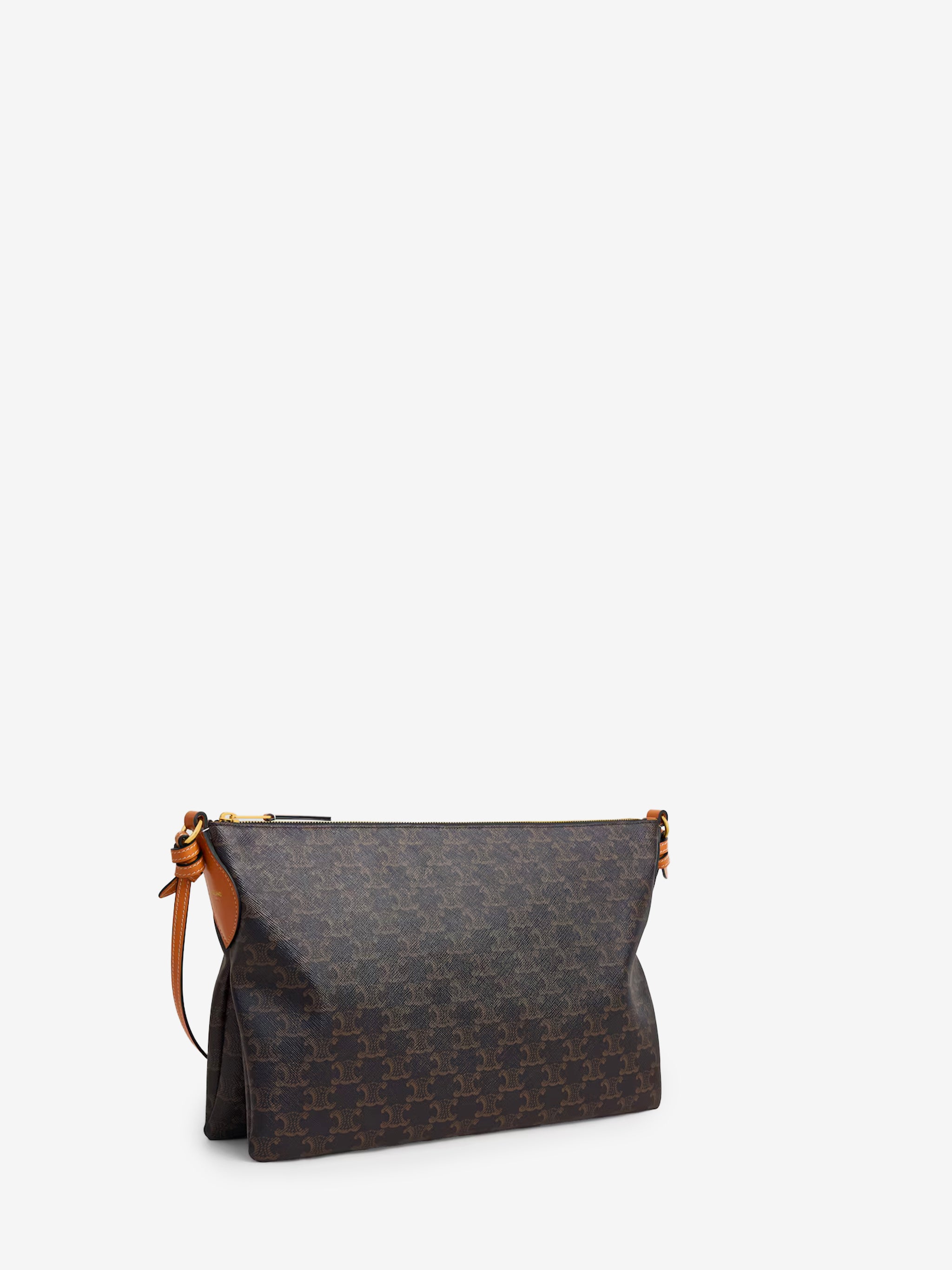 duo bag in honey triomphe canvas