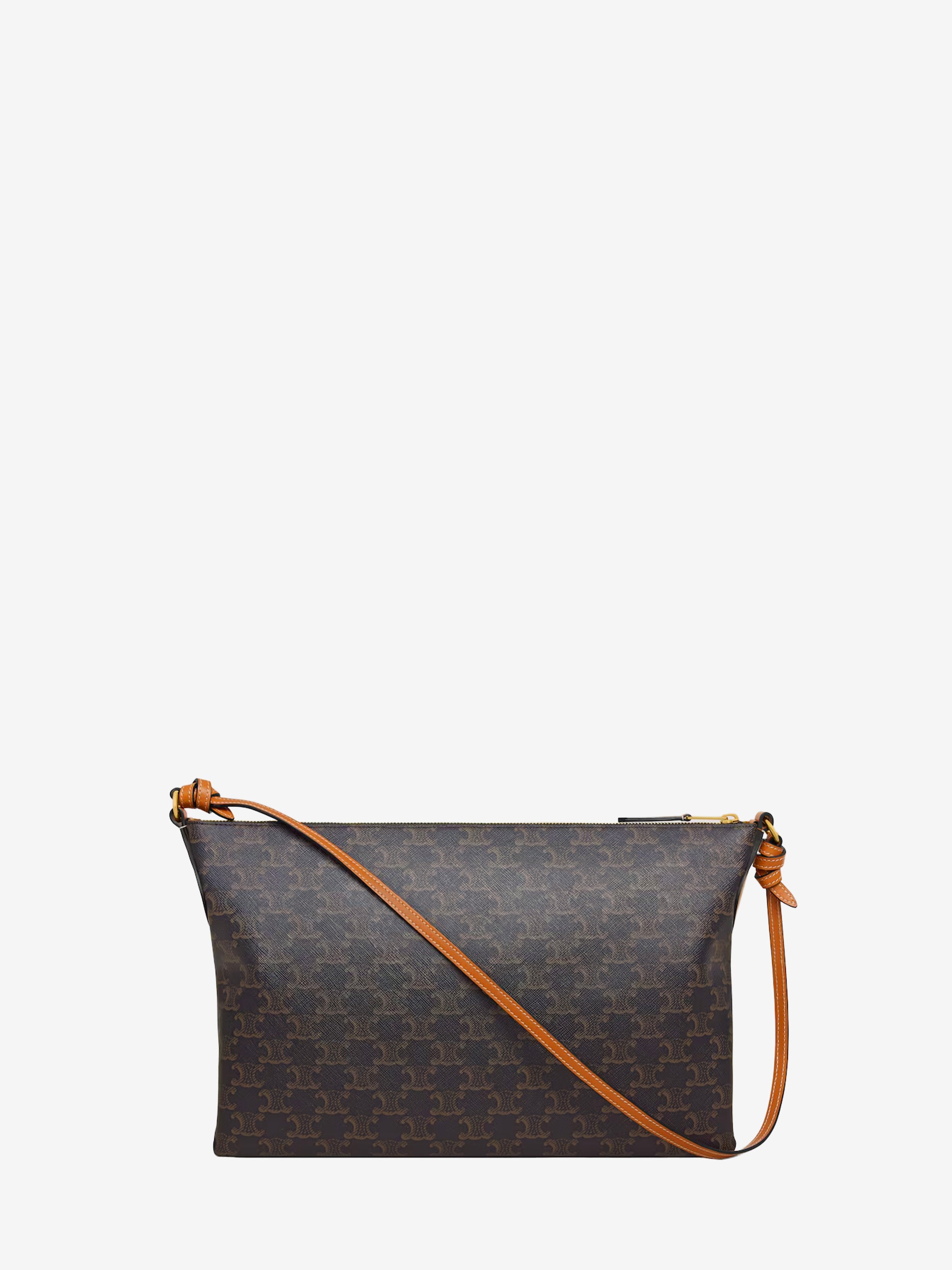 duo bag in honey triomphe canvas