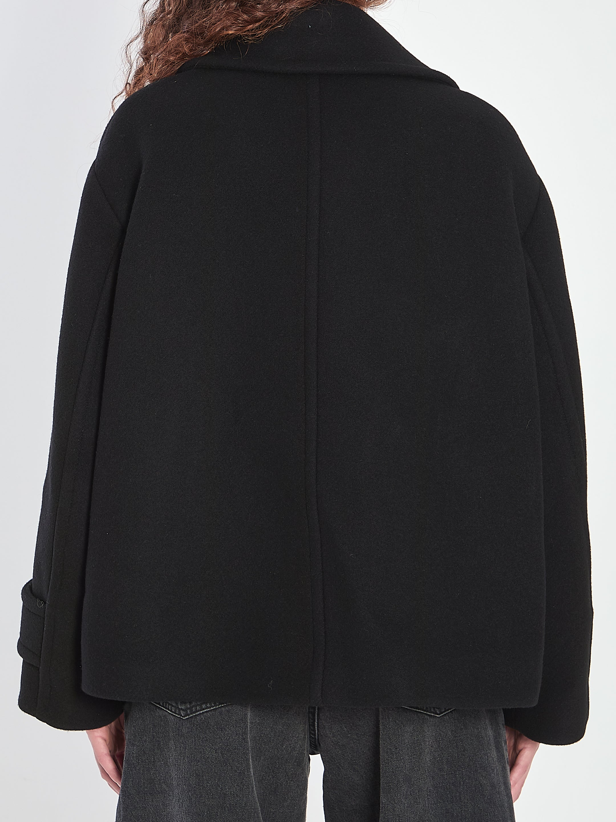 CHLOE 36 oversized short coat