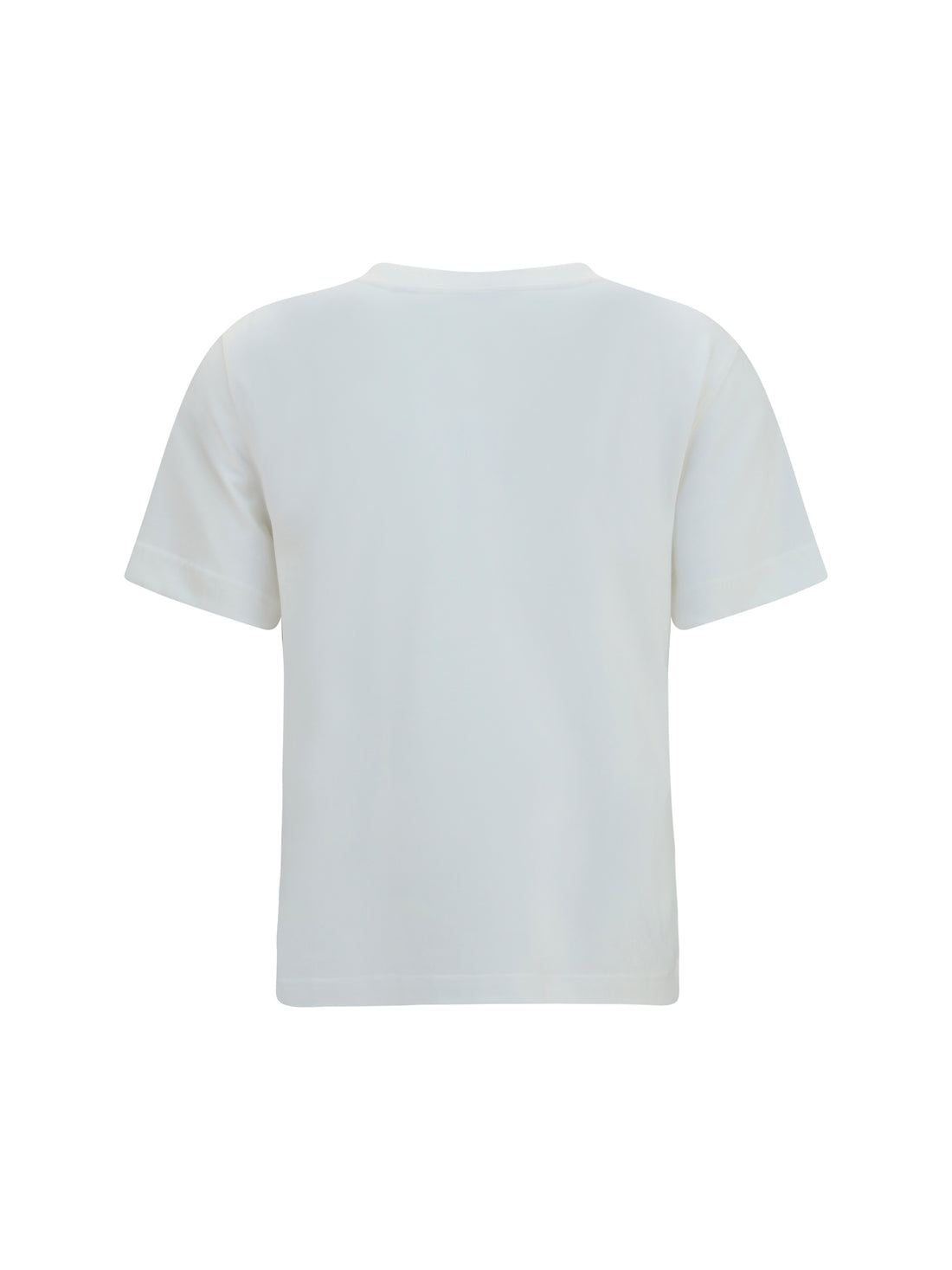 BURBERRY L cotton t-shirt with check flag